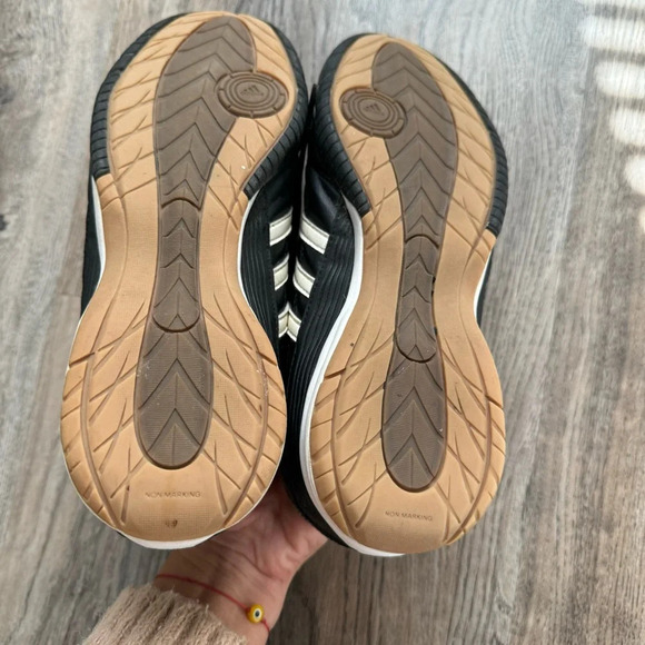 Adidas  Black White sneakers size 7.5 - Picture 11 of 11